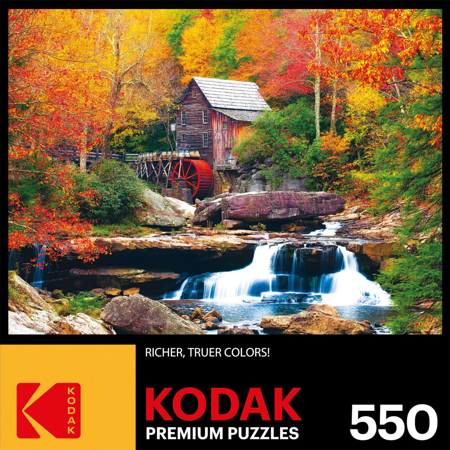 Kodak 550pc Puzzle Glade Creek Mill, Babcock State Park (English Only