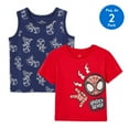thumbnail image 1 of Marvel Toddler Boys' Spider-Man Top 2-Pack, 1 of 1