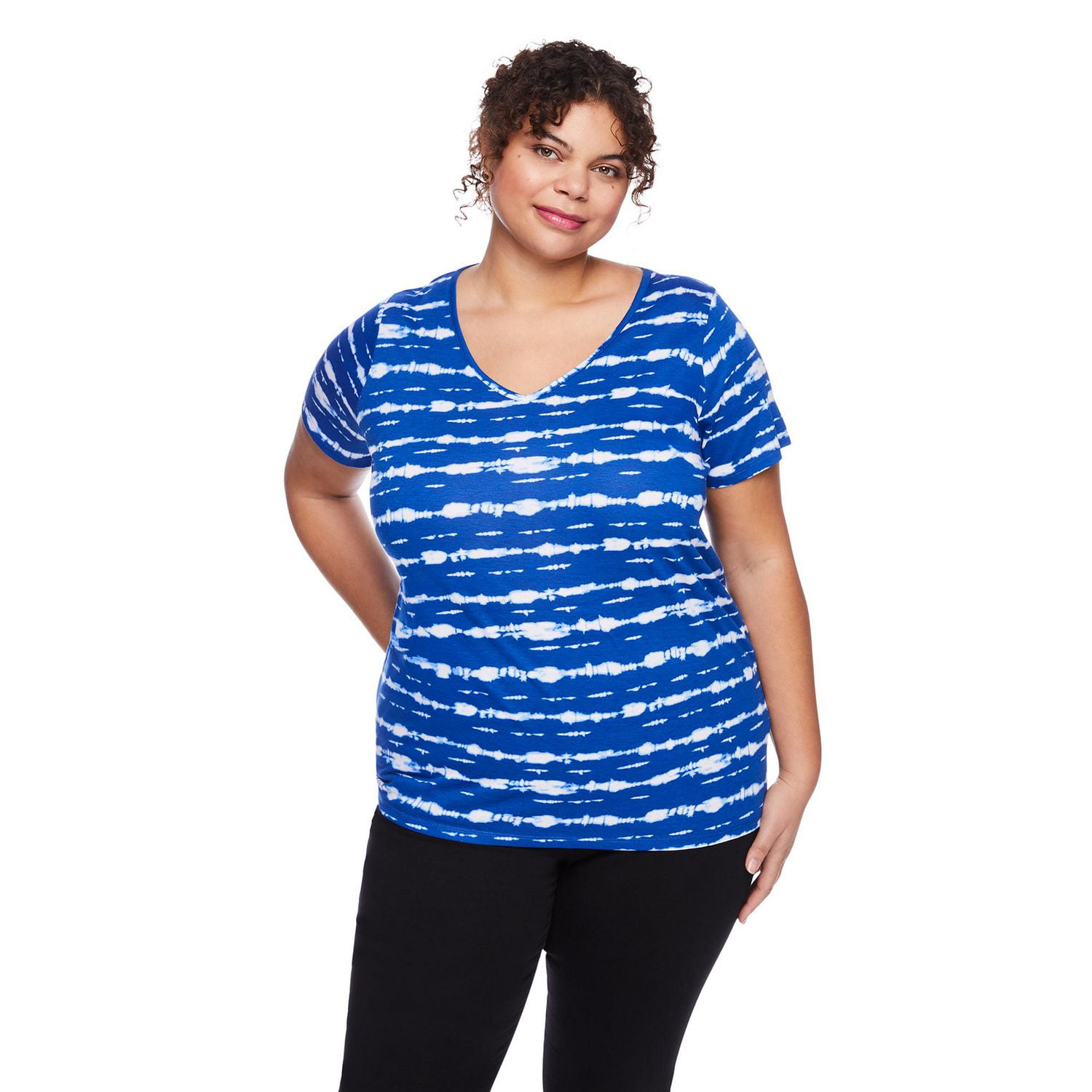 George Women's Plus V-Neckline Tee