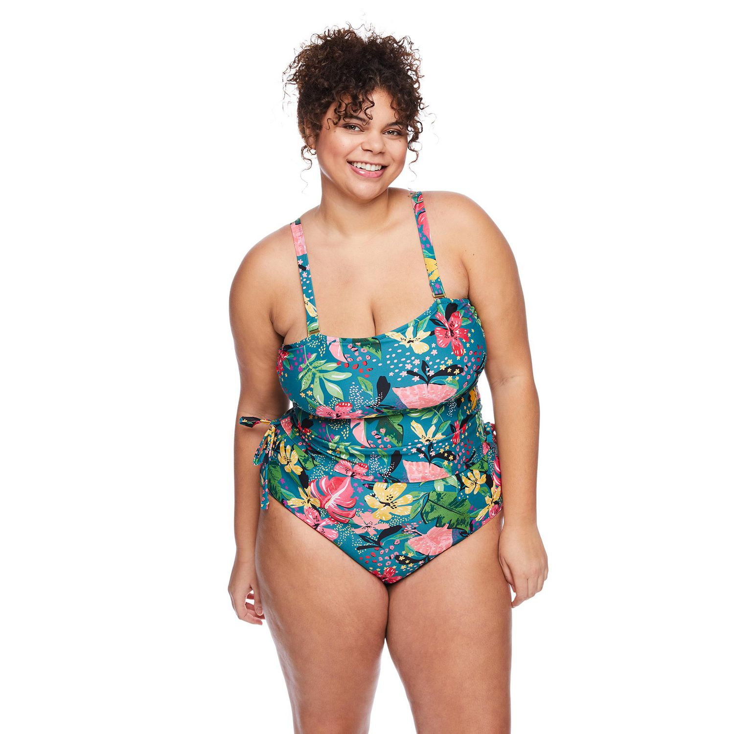 Tankini ruché George Plus pour femmes