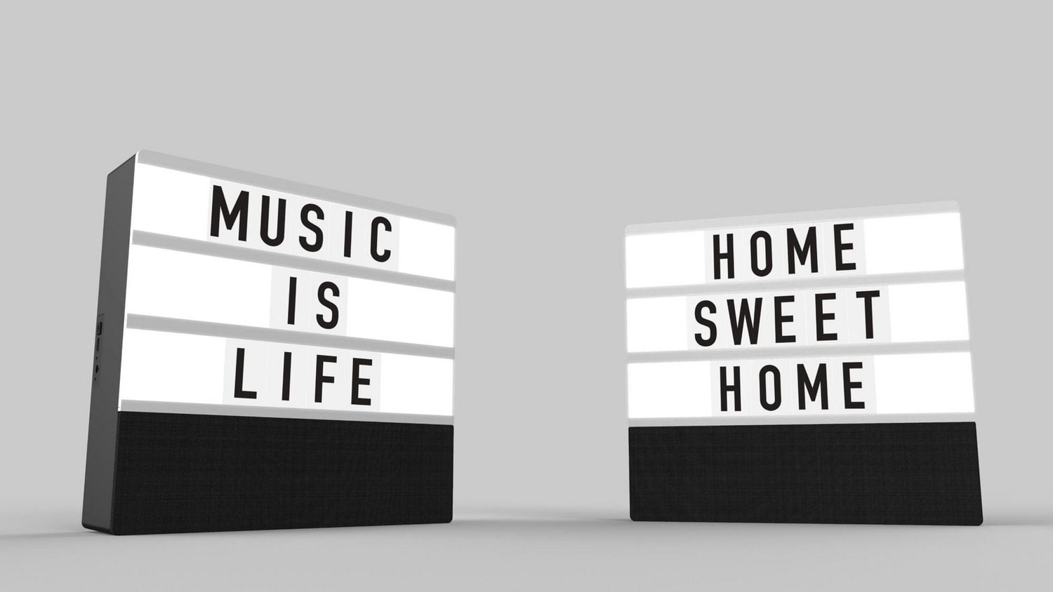 polaroid cinematic light box speaker