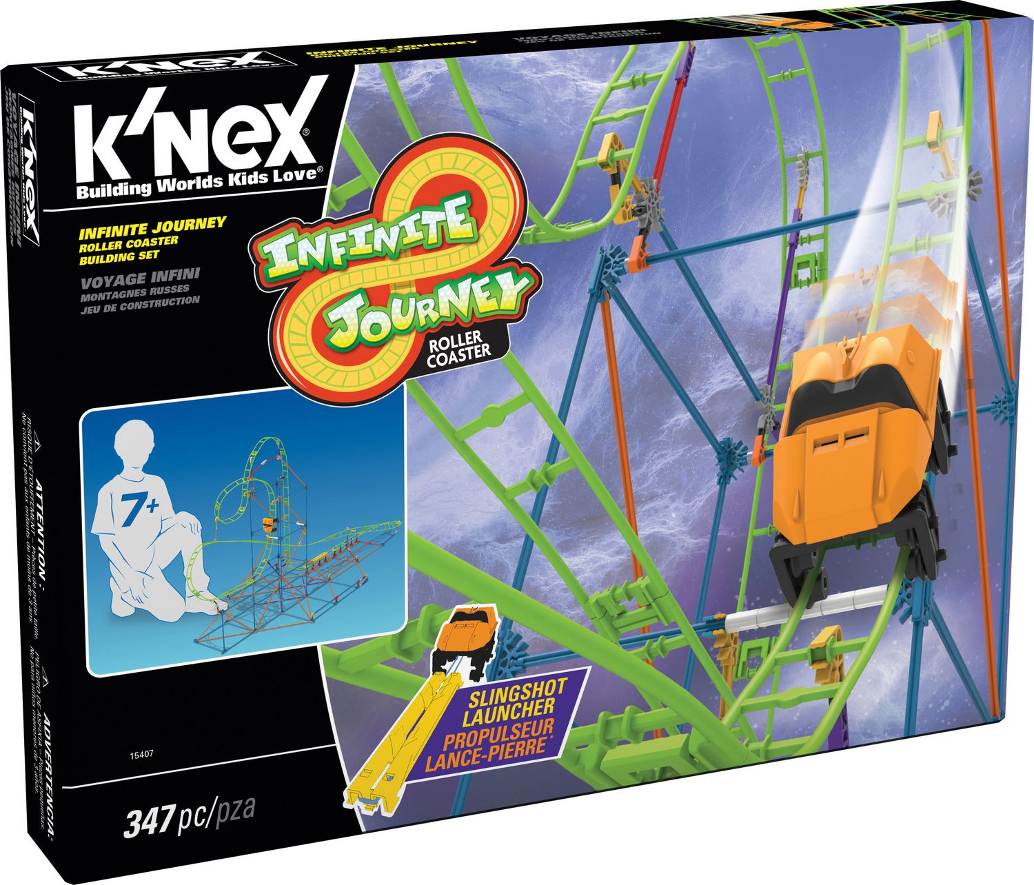 K’NEX K'nex Infinite Journey Roller Coaster Building Set | Walmart Canada