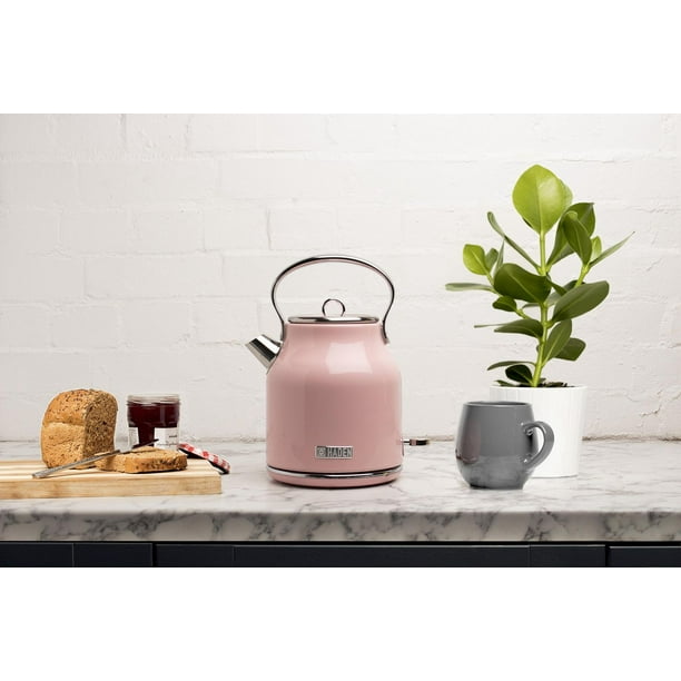 Haden Heritage 1.7L Stainless Steel Electric Cordless Kettle - Copper/Black  1 ct