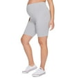 thumbnail image 3 of Paisley Sky Maternity Biker Short, 3 of 6