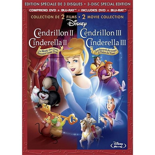 Cendrillon II : La Magie Des Rêves / Cendrillon III : Les Hasards Du Temps (Édition Spéciale) (2-Disques DVD + Blu-ray) (Bilingue)