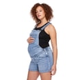 thumbnail image 3 of Paisley Sky Maternity Denim Shortall, 3 of 6