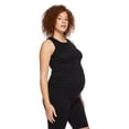 thumbnail image 3 of Paisley Sky Maternity Rib Halter Racer Tank, 3 of 6