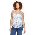 thumbnail image 2 of Paisley Sky Maternity Empire Side Ruched Tank, 2 of 6