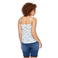 thumbnail image 4 of Paisley Sky Maternity Empire Side Ruched Tank, 4 of 6