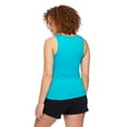 thumbnail image 4 of Paisley Sky Maternity Snap Henley Tank, 4 of 6