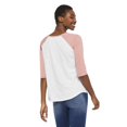 thumbnail image 3 of George Women's Raglan Baseball T-Shirt, 3 of 6