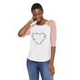 thumbnail image 1 of George Women's Raglan Baseball T-Shirt, 1 of 6