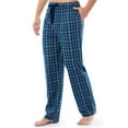 thumbnail image 2 of IZOD Men's Lightweight Relaxed Fit Sleep Pants, Pool Blue, 2 of 7