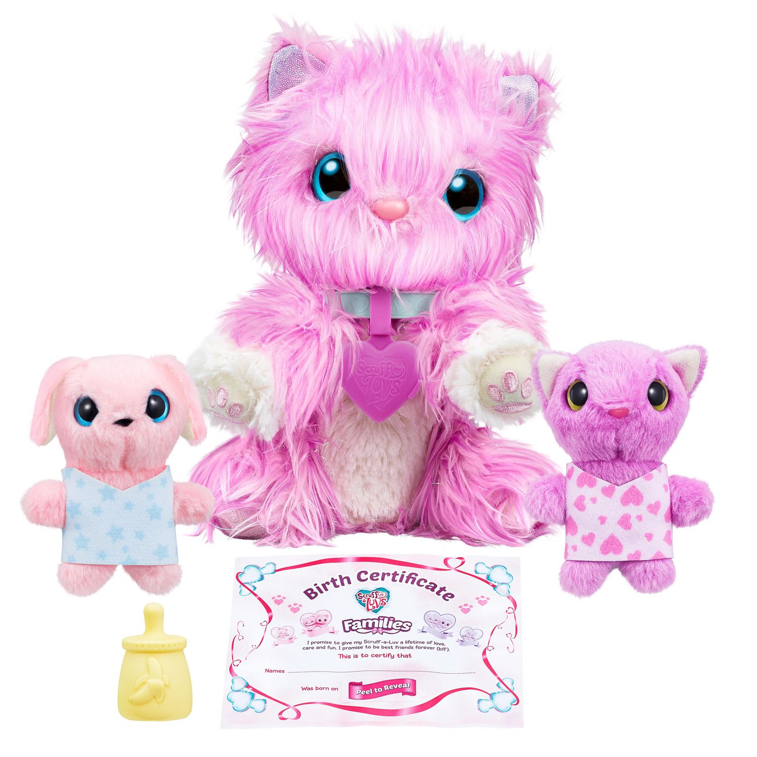 Scruff a sale luv pink cat