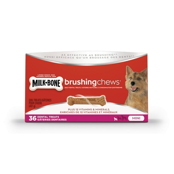Milk-Bone Brushing Chews régals, mini-chiens