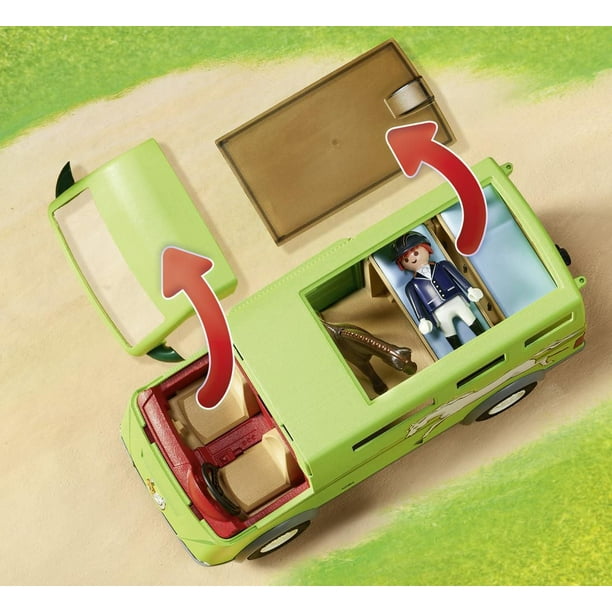 Playmobil Cavalier avec van et cheval 6928 