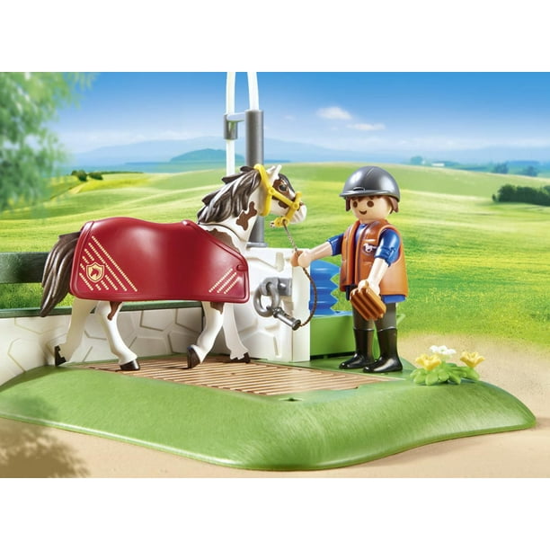 Playmobil Box de lavage pour chevaux 6929 