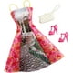 Barbie – Vêtements – Tenue au style complet n° 7 - Jardin Print Dress – image 1 sur 3