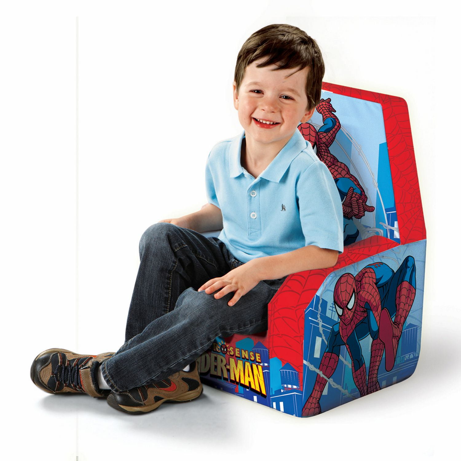 Marshmallow High Back Chair Spiderman Walmart