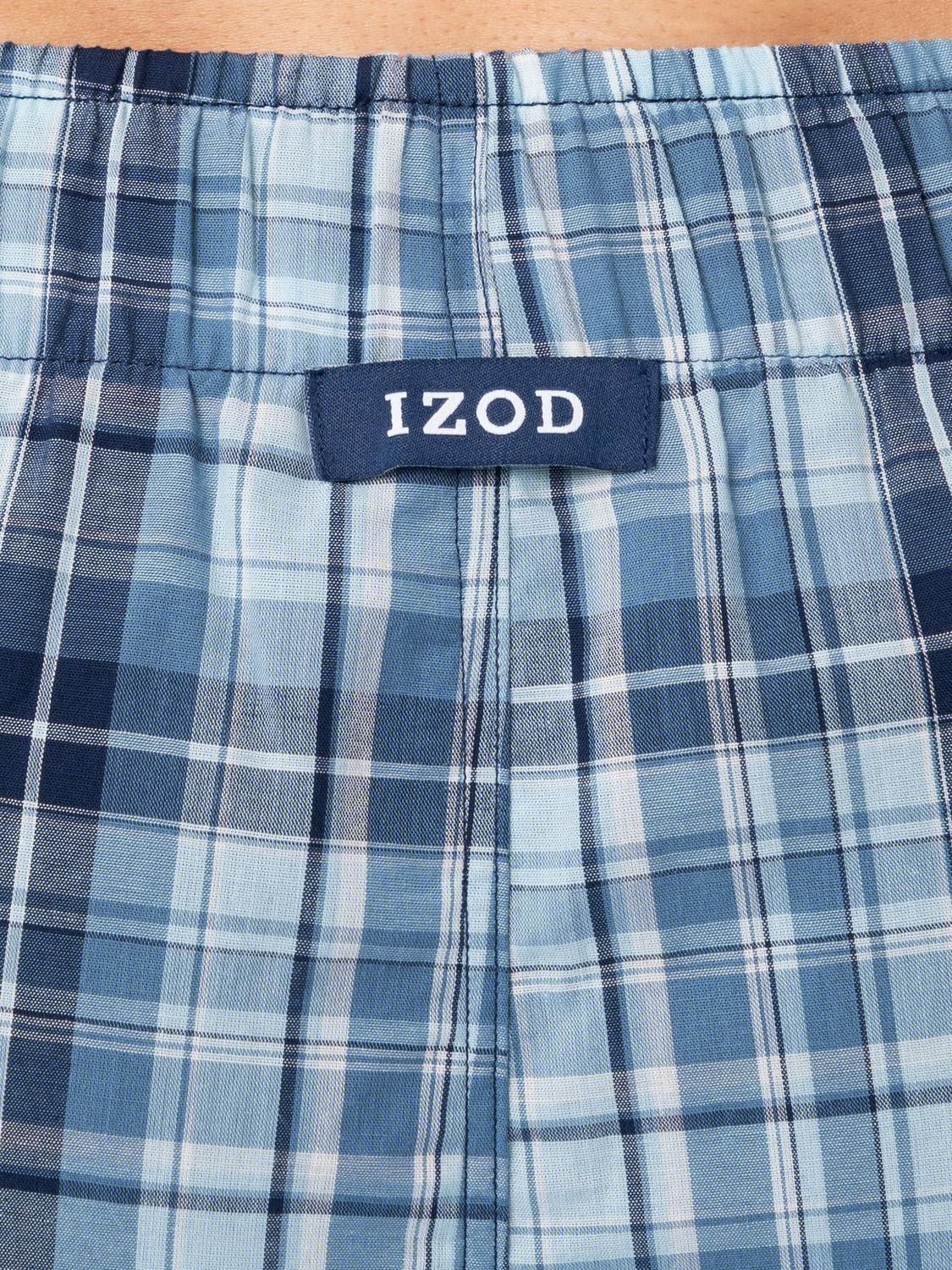 IZOD Men's Lightweight Relaxed Fit Sleep Pants, Medieval Blue