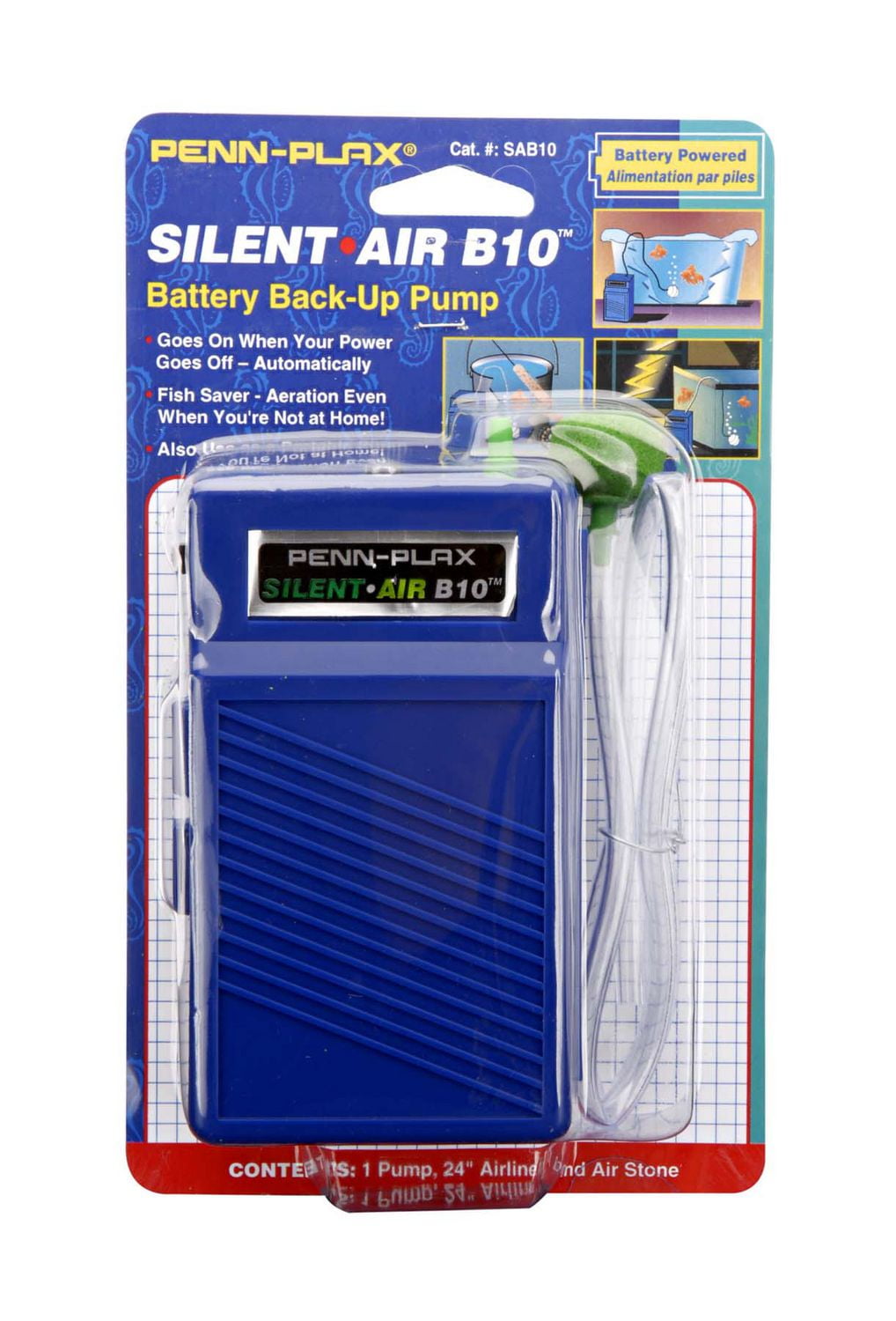 Penn Plax Silent Air Battery Operated Air Pump Walmart Canada
