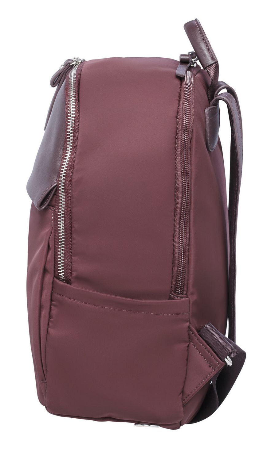 David Jones Two Tone Double Compartment Backpack Maroon Walmart