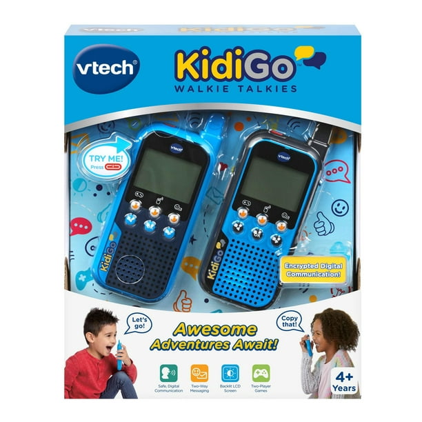 Vtech KidiGo rose Mon 1er lecteur multimédia 4 en 1 + adaptateur secteur.