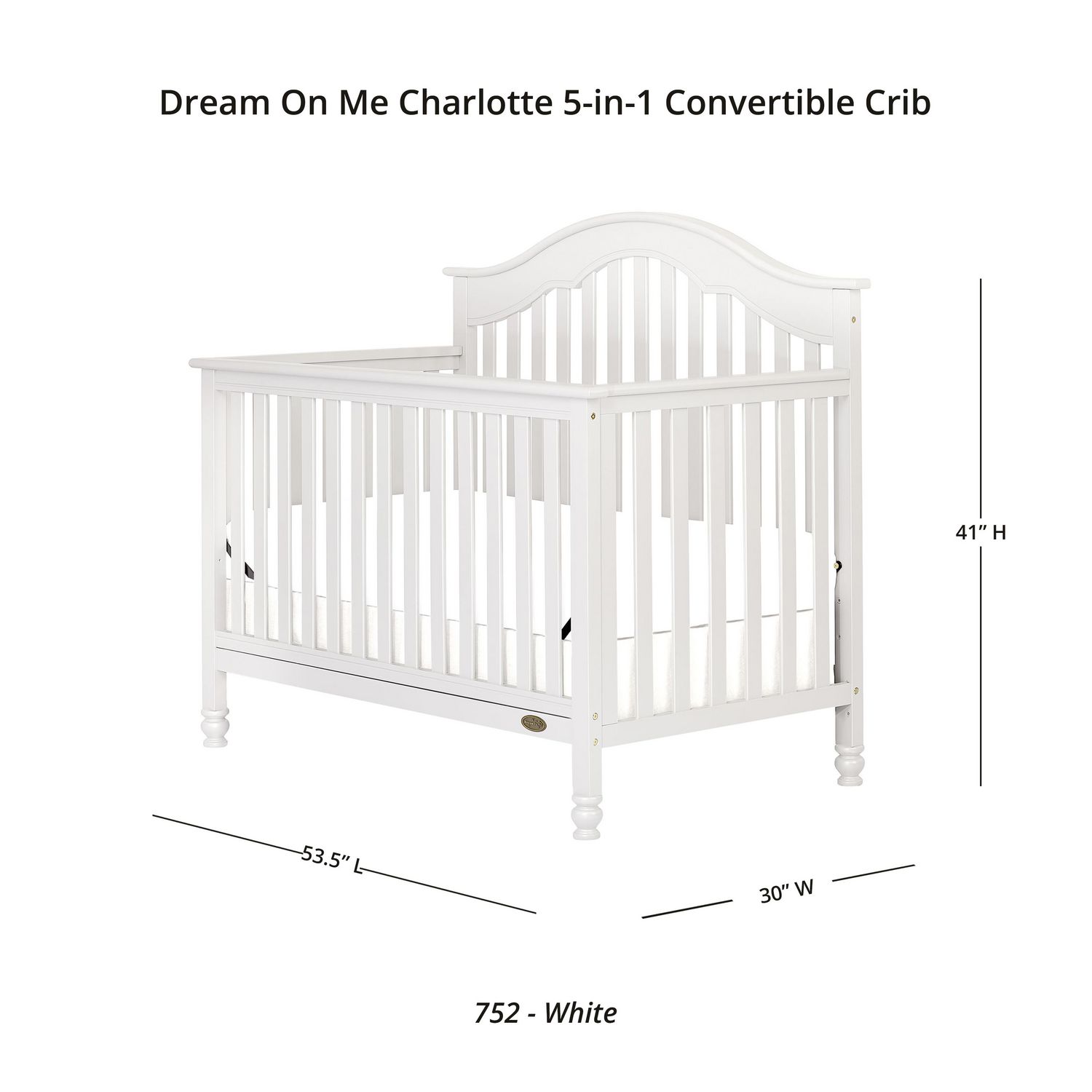 dream on me charlotte crib