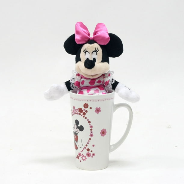 Tasse avec peluche « Minnie » de Disney, 6 po