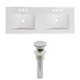 thumbnail image 1 of American Imaginations White Ceramic Top Set, 1 of 3