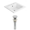 thumbnail image 1 of American Imaginations White Ceramic Top Set, 1 of 3