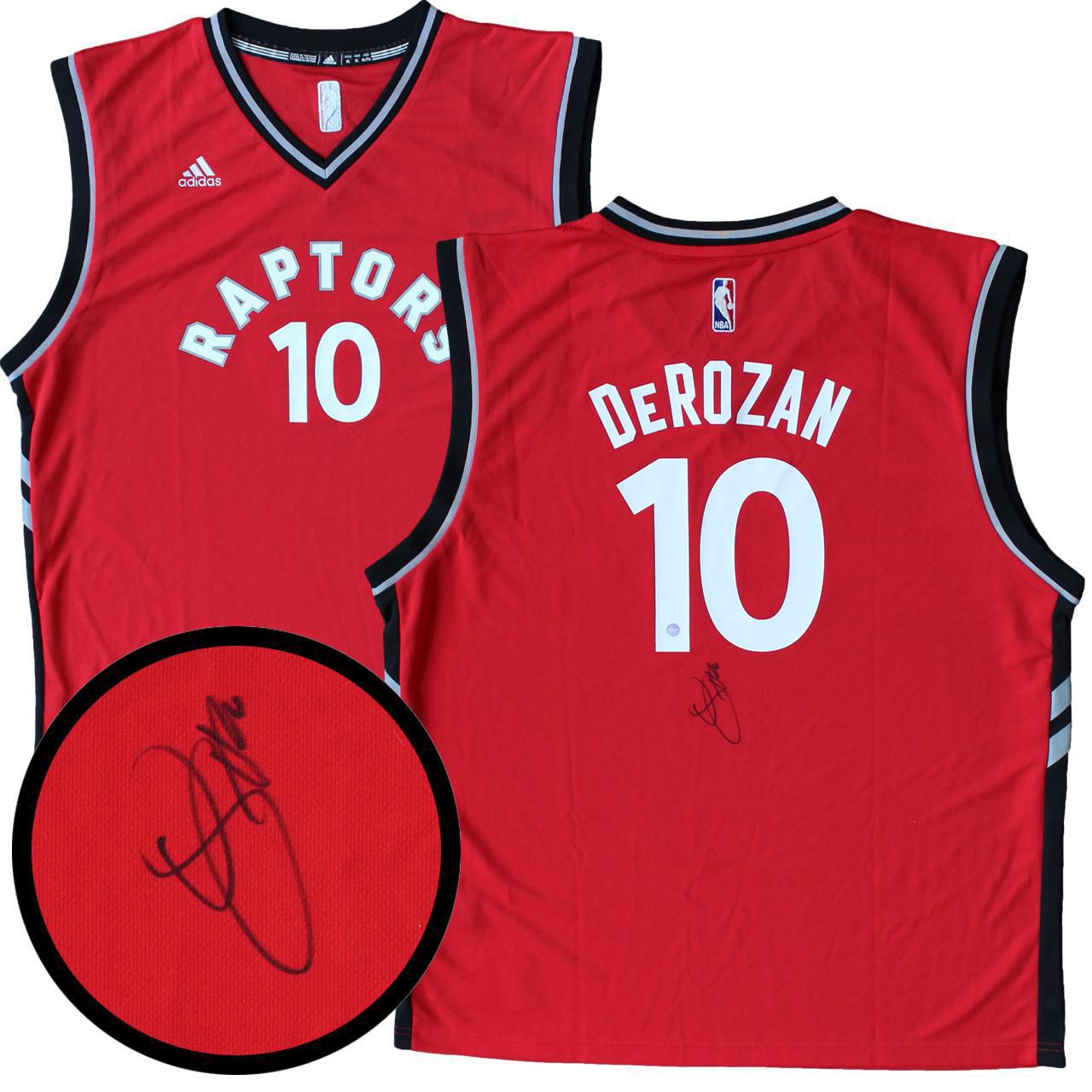 DeMar DeRozan Signed Jersey Toronto 