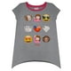 T-shirt d'Emoji à manches courtes pour filles – image 1 sur 2