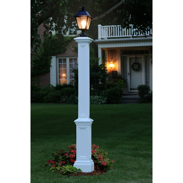 Valastro Lighting-Lampe de poteau de jardin d'extérieur classique