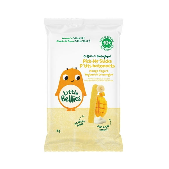 Little Bellies Pick-Me Sticks Mango Yogurt, 5 x 16gr