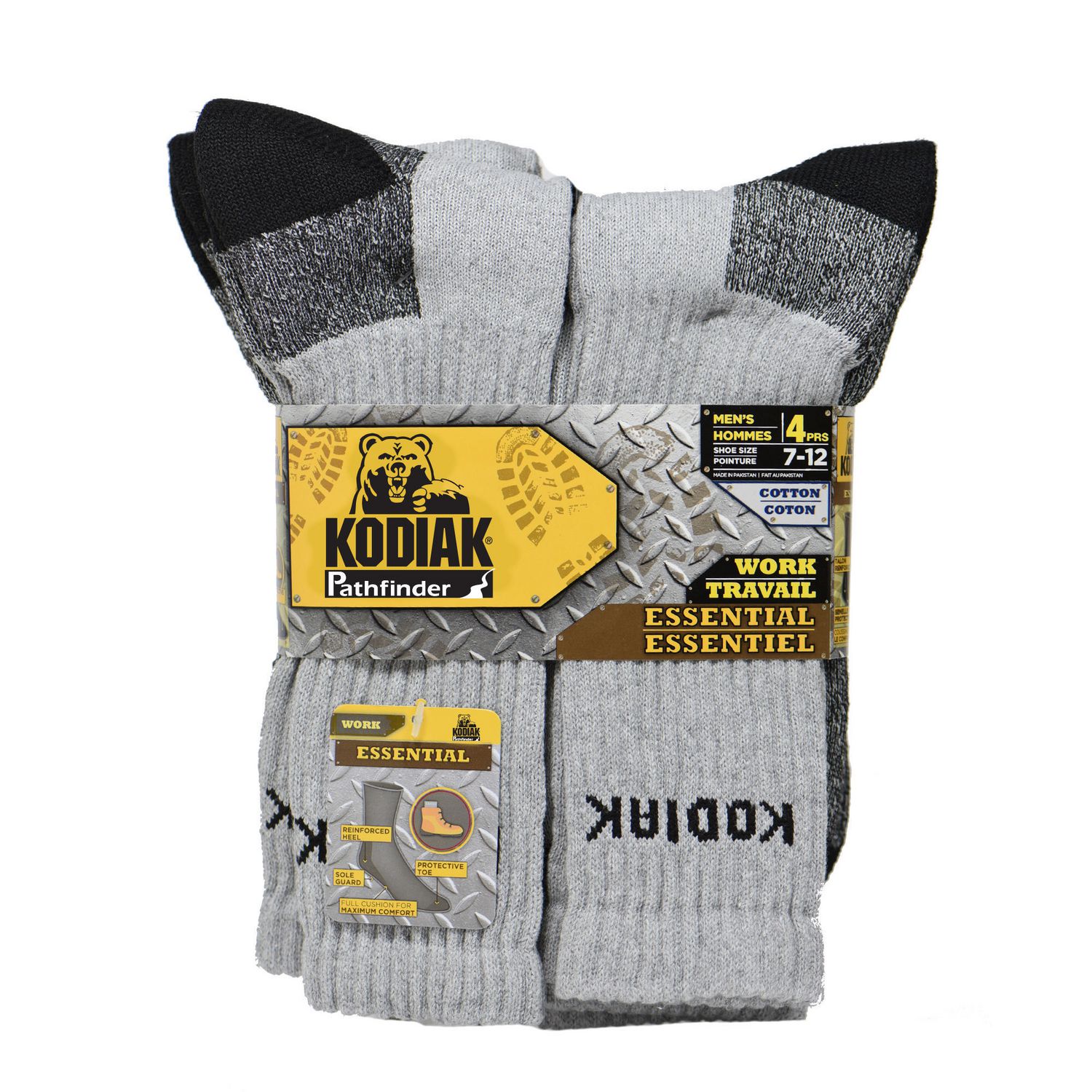 Pathfinder by Kodiak Men's Work Crew Socks Walmart Canada