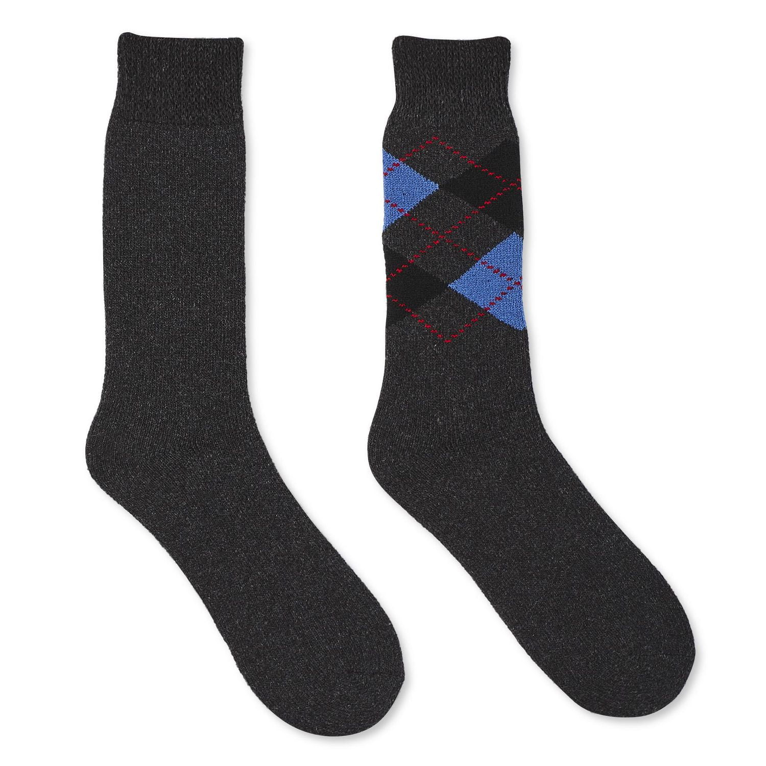 Men’s WoolBlend Crew Socks 2Pack Walmart Canada