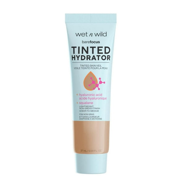 BARE FOCUS TINTED HYDRATOR - MEDIUM TAN, tinted hydrator