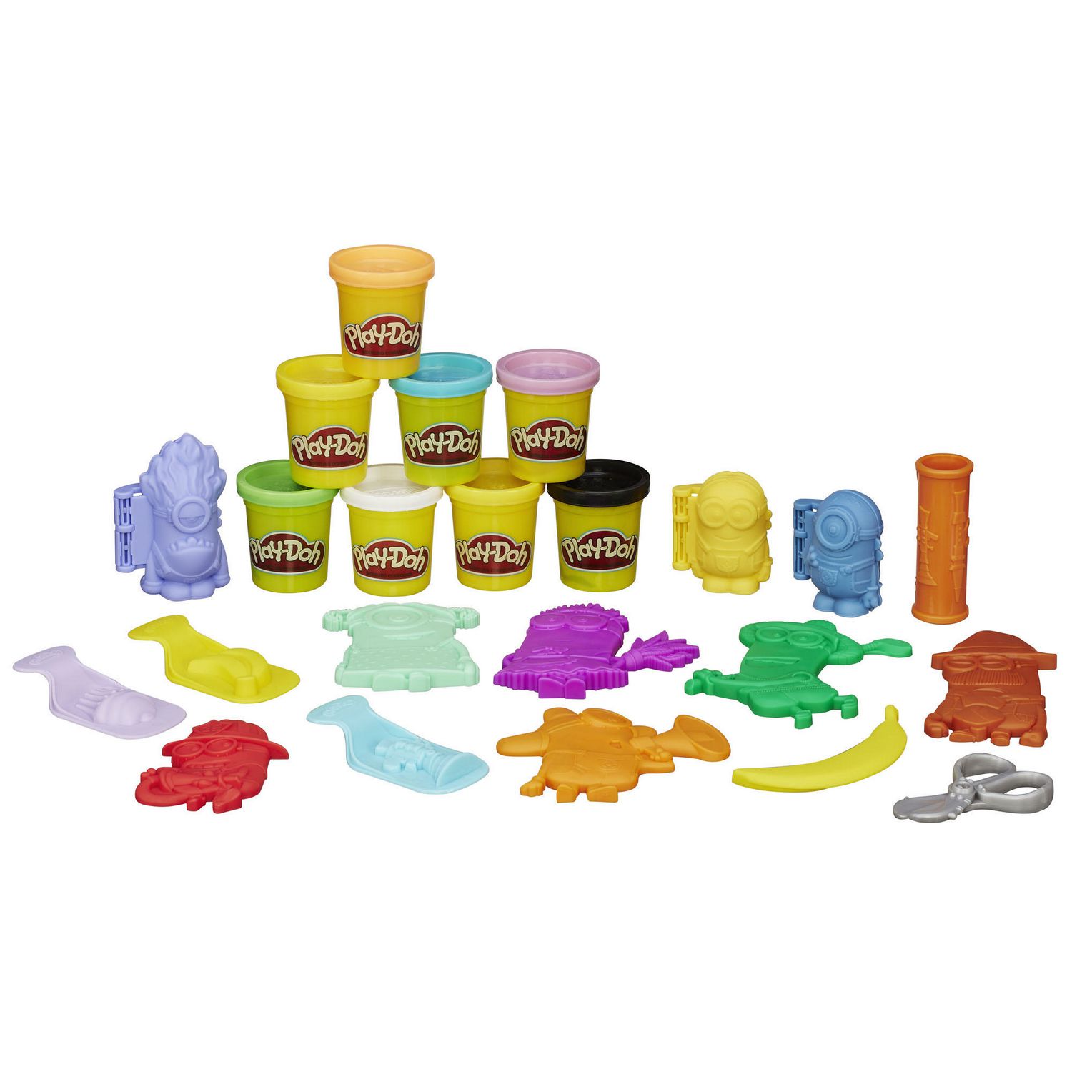 Pack de Pâte à Modeler Play Doh Les Minions avec 2 pots + 2