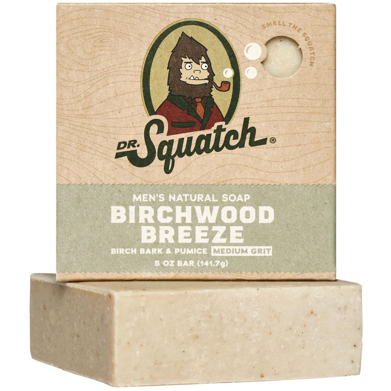 Dr. Squatch All Natural Bar Soap, Birchwood Breeze, DR SQUATCH BIRCHWOOD BREEZE SOAP