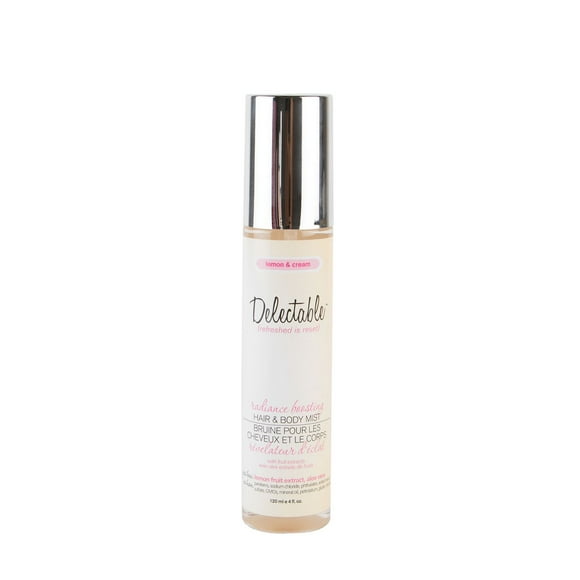 Delectable Radiance Boosting Lemon & Cream Hair & Body Mist