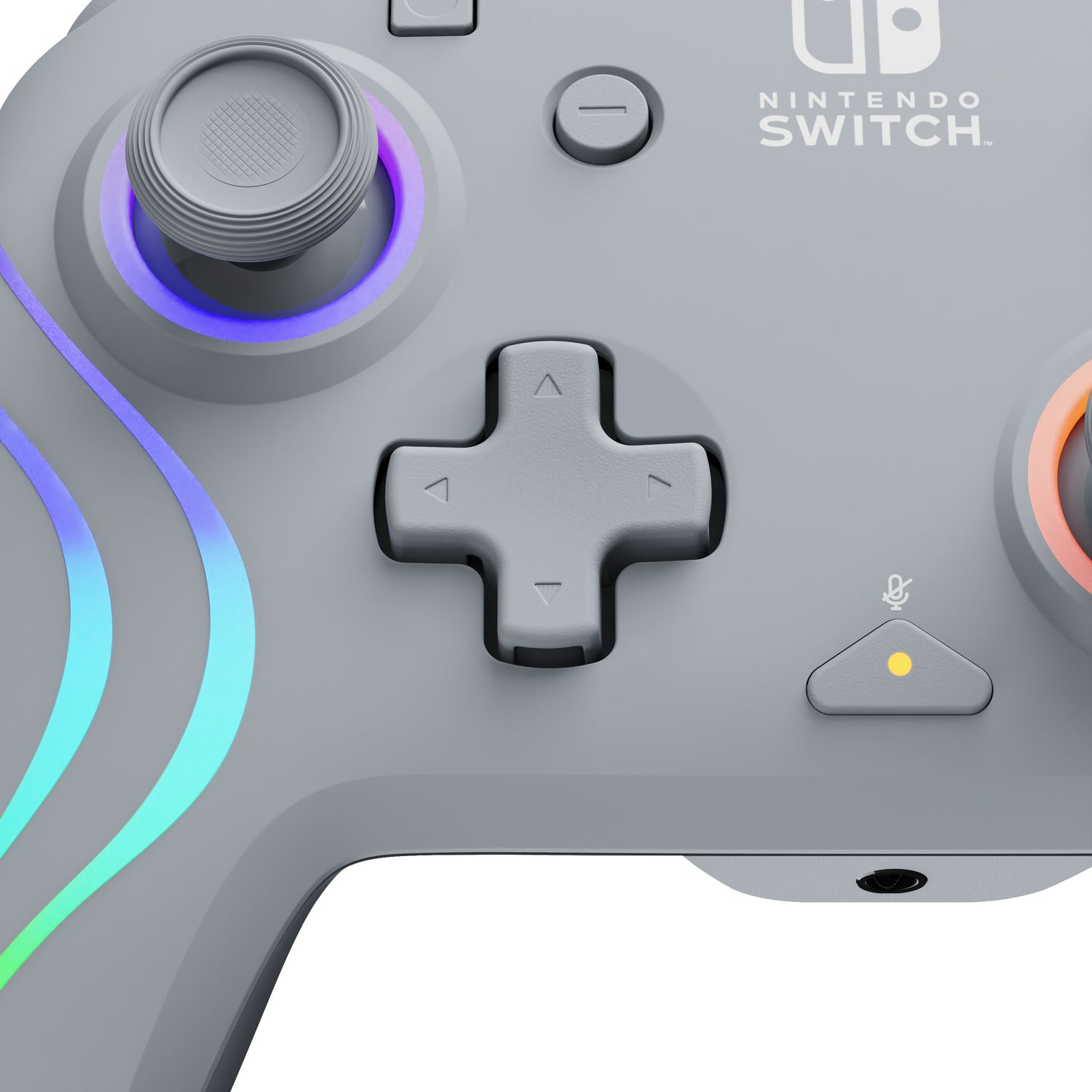 PDP Afterglow™ Wave Wired Controller: Grey Nintendo Switch, Nintendo Switch  - OLED Model