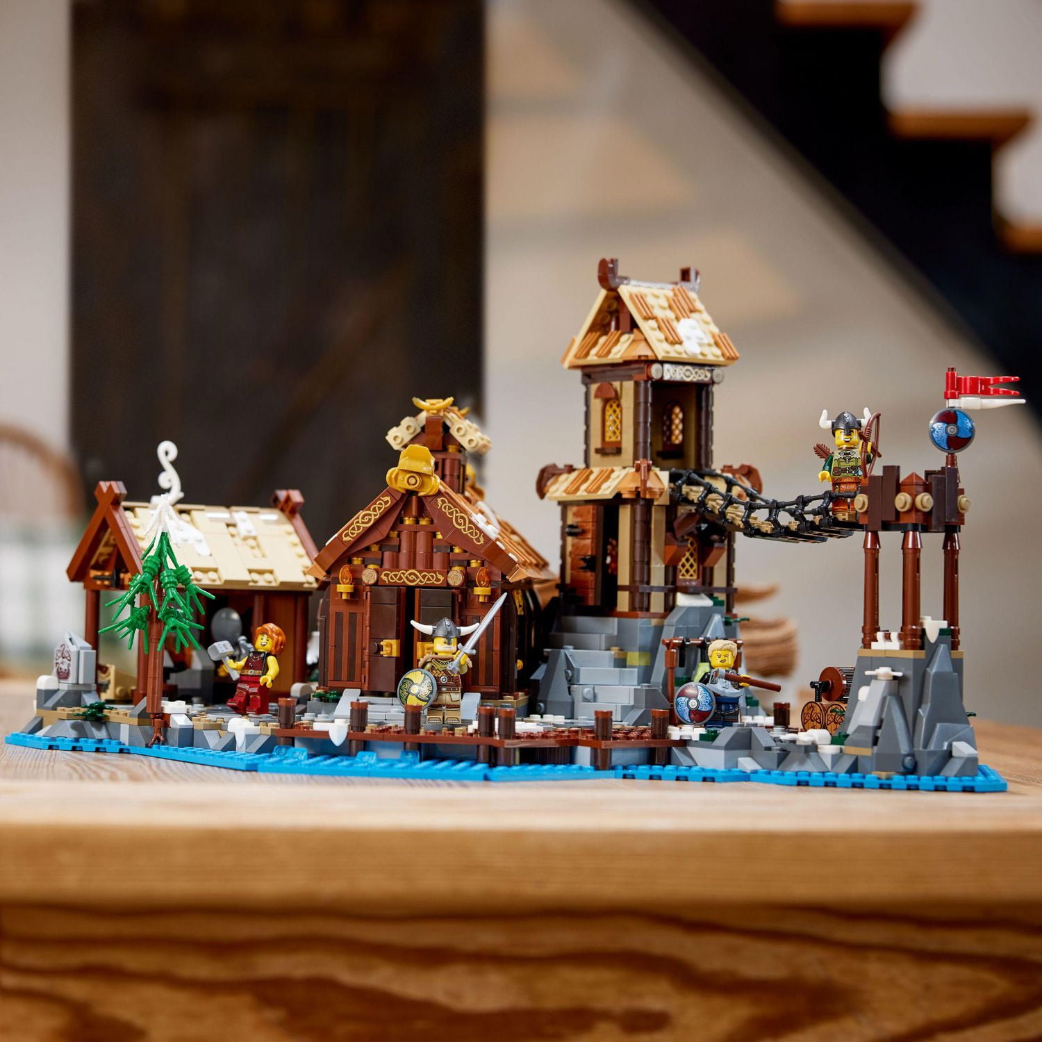 Lego ideas viking village sale