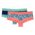 thumbnail image 1 of George Women's Lace Trim Cheeksters 2-Pack, 1 of 1