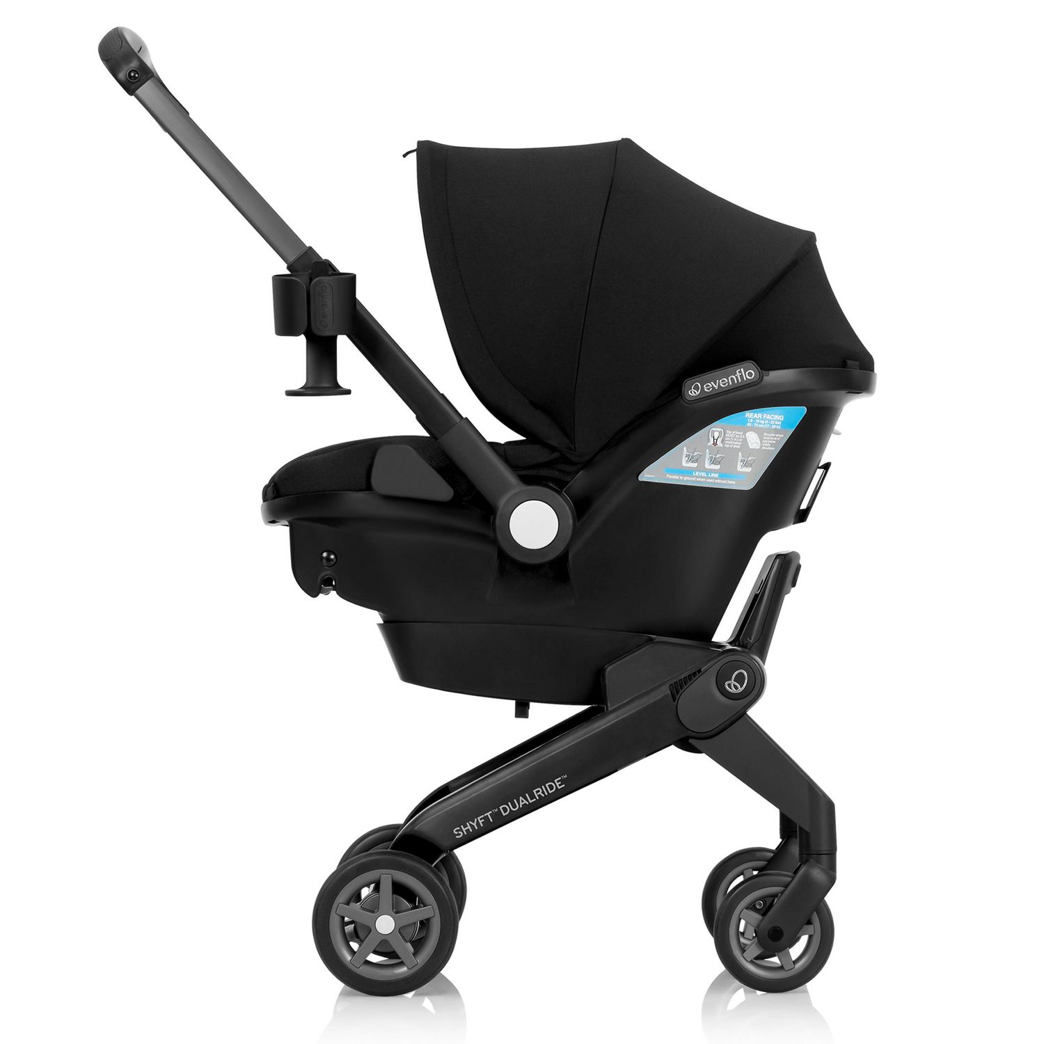 Evenflo car seat on sale and stroller combo walmart