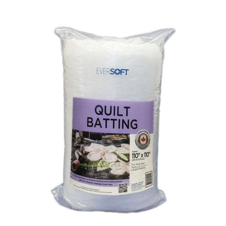 Eversoft King Size Quilt Batting, 110