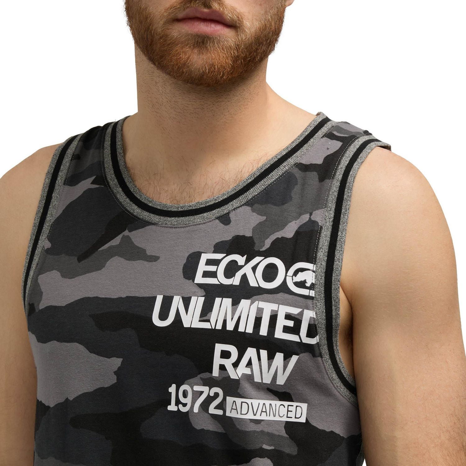 ECKO Men’s Endless Y/D Rib Tank Top