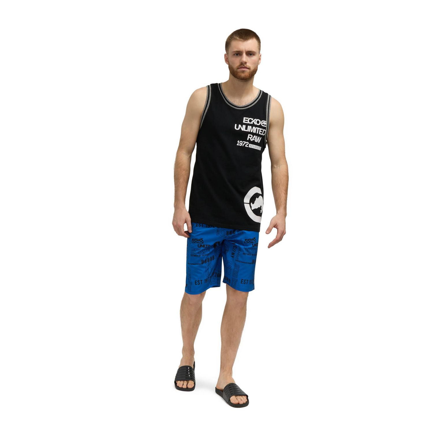 Short de bain ECKO « Composition » pour hommes