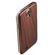 Étui Exian pour Samsung Galaxy S4 à motif de grain de bois – image 2 sur 2