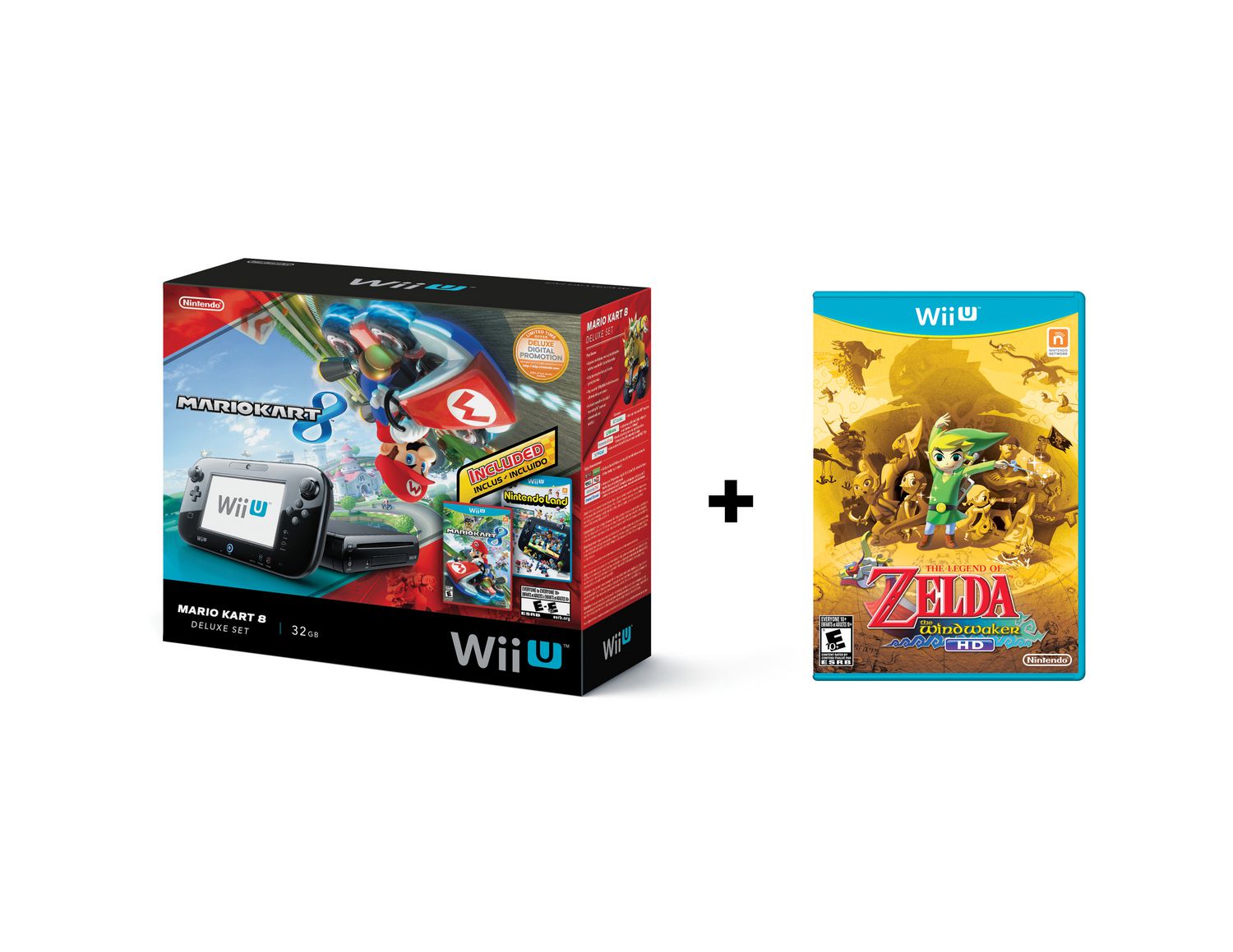 Mario Kart 8 Wii U Console With The Legend Of Zelda Wind Waker Walmart Canada